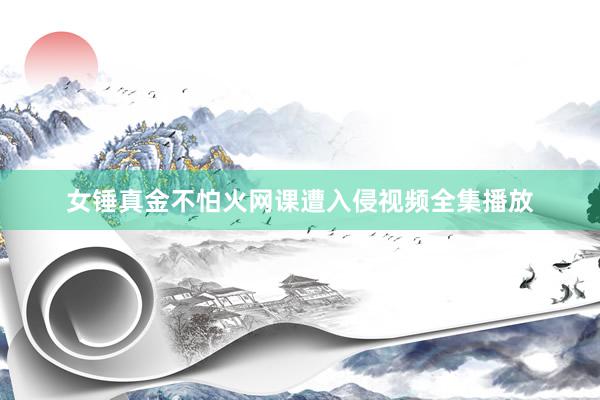 女锤真金不怕火网课遭入侵视频全集播放